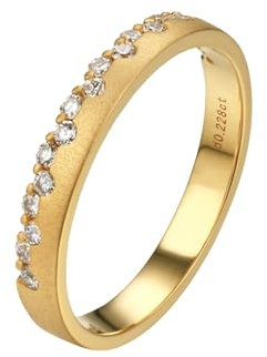 Epinki 9K 375 Rotgold Ring, Klassiker Trauringe mit Moissanit Ovalschliff, Au375 Rosegold Eheringe Partnerringe Damen Echte Goldschmuck, Individuelle Größen