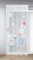 KAMACA Gardine mit verdeckten Schlaufen und Gardinenband Kinderzimmer Voile Weiss transparent Fertiggardine mit wundervollem Motiv Kindergardine HxB 245 x 140 cm (Astronaut)