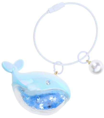 LUOFENG Wal-Schlüsselanhänger, Wal-Schlüsselanhänger, Meerestier-Schlüsselanhänger für Autotasche, Schlüsselanhänger, Persönlichkeit, Schmuck, Valentinstagsgeschenk