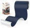 Xroam Kunstleder Selbstklebend, 12x160 cm Marineblau Glatt Leder Reparatur Patch, Lederflicken Selbstklebender, Kunstleder Reparaturset, Leder Patch Selbstklebend für Sofa, Autositze, Taschen, Jacken