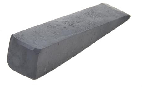 Aqbau® Spaltkeil 3 kg für holz, Spaltkeile, Forstkeil, Fällkeil, Geschmiedeter Spaltkeil aus Vollstahl, Treibkeil, Scheitkeil, Nachsetzkeil, Spalten von Holz