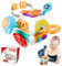 LURNODY Busy Activity Cube,Montessori Beschäftigt Würfel Spielzeug für Kleinkinder,Montessori 10-In-1 Beschäftigt Sensorische Spielzeug für Ab 1 2 3 Jahr Jungen Mädchen Geburtstag Geschenke