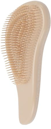 Wide Tooth Curly Hair Detangler Brush, Prevent Dragging and Breakage, Wheat Straw Professional Comb for All Hair Type, Compact and Lightweight Hairstylist Comb, Long Use Life