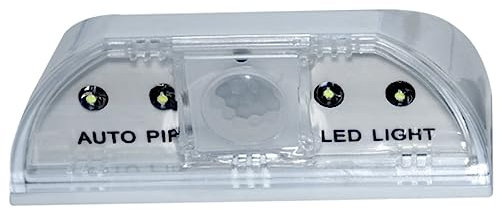 Gadpiparty Intelligentes Led Nachtlicht Mit Pir Bewegungssensor Kunststoff Schlüssellochlicht Automatische Aktivierung Bei Dunkelheit Für Türschlossbeleuchtung Batteriebetrieben