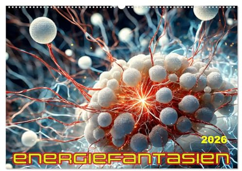 Energiefantasien (Wandkalender 2026 DIN A2 quer), CALVENDO Monatskalender: Visualisierung des Energiebegriffs (CALVENDO Technologie)