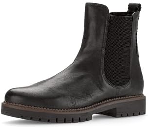 Gabor Damen Chelsea Boots, Frauen Stiefeletten,Komfortable Mehrweite (H)