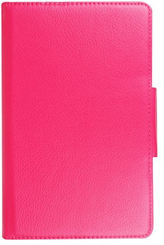 PCATEC Huawei MediaPad m3 21,3 cm della Tastiera – Tastiera Bluetooth Wireless Staccabile Nascosta Muti-Angle Folio Smart Cover in Pelle PU per Huawei MediaPad m3 21,3 cm Tablet Rose