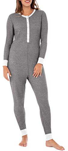 Fruit of the Loom Damen-Thermoweste aus Micro-Waffelstoff