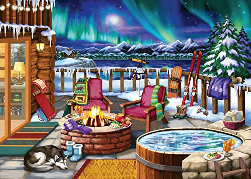 Erwachsenenpuzzle 500 Large Format Teile - Northern Lights 500pLF