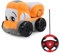 BABY CHALLENGE - Plüsch-LKW - Mein erstes Fahrzeug - 051042 - Ferngesteuertes Auto - Orange - Maschinenwaschbar - 1/24 - Batterien Nicht enthalten - Stoff und Kunststoff - Ab 18 Monaten.