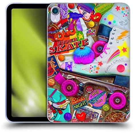 Head Case Designs sous Licence Officielle Aimee Stewart Nuit Skate Bonbons Colorés Coque en Gel Doux Compatible avec Apple iPad Mini (2021/2024)