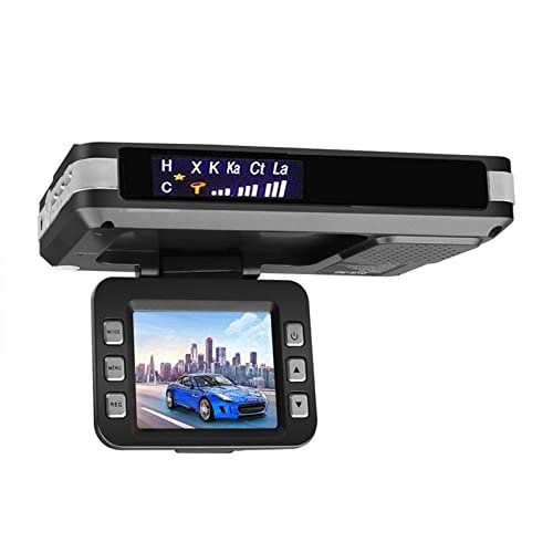 SXA Dash Cam 2 in 1 Per Auto, Registratore Per Visione Notturna con Rilevatore Radar DVR Per Auto Dash Cam G-Sensor Videocamera Dash Cam Videoregistratore Automatico Nascosto 1080P