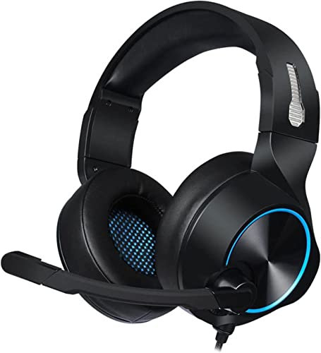 Corsehild Over Ear Headphones Studio Monitor & Mixing DJ Stereo Headsets with 40mm Drivers and Audio Jack for Computer Recording Phone Piano Guitar Laptop (Color : Blue)