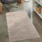 carpet city Shaggy Hochflor Teppich - 80x150 cm - Sand-Beige - Langflor Wohnzimmerteppich - Einfarbig Uni Modern - Flauschig-Weiche Teppiche Schlafzimmer Deko