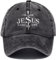Lipfer Frauen Jesus Rettete Mein Leben Baseball Cap Vintage Cotton Gewaschene Verzweifelte Verstellbare Papa Hut Schwarz Für Männer Frauen