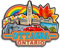 Ottawa Ontario Kanada Kühlschrankmagnet, Holzkollektion, 3D-Holz, handgefertigt, Reise, Stadt, Souvenirs, Kühlschrankmagnet, Heimdekoration, Geschenk -1441