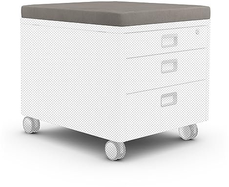 Moll Pad Sitzkissen für Rollcontainer | Bequeme Sitzauflage für Pro & Cubic | abnehmbar & pflegeleicht | ideale Ergänzung Kinderschreibtische | Made in Germany