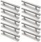 LYCXAMES Tiradores Armarios 10 Piezas, Tiradores Cajones de Acero Inoxidable, Tiradore Cocina 148mm, Manija Autoadhesiva para Muebles Puerta y Ventana Baños, Plateados