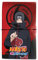 Elbenwald Naruto Shippuden Notizbuch im Itachi Uchiha Design für Herren Damen Unisex liniert und punktiert 12 x 19,5 x 1,5 cm rot schwarz