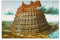 The Tower Of Babel Poster Der Turm von Babel, gemalt von Pieter Bruegel, dem Älteren Circa 1565, Leinwanddruck, Kunstposter, ungerahmt, 30 x 45 cm