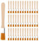 40 Pezzi Pennello Pittura Piccolo 13.5cm Pennelli Pittura per Legno Pennello Piatto Piatti per Vernice,Pittura Muro,Pittura Acrilica,Colla Vinilica,Pittura Fai Da Te,Forniture Artistiche