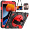TECHGEAR SUPE Case for Apple iPad 10.2 (2021/2020/2019) & iPad Air 3 10.5 - Tough, Rugged, Heavy Duty with Stand, Hand & Shoulder Strap
