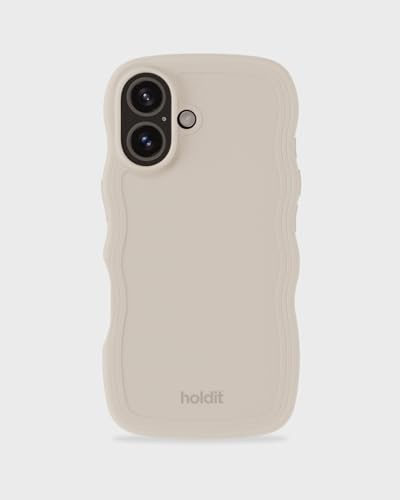 holdit Wavy Case - Light Beige - iPhone 15 Pro