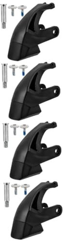 BESPORTBLE Universelle Inline-Skate Bremsen Ersatzteile 4 Stück Rollschuh Bremsstopper Set Mit Schrauben Für Sicheren Halt Und Stabile Kontrolle Beim Skaten