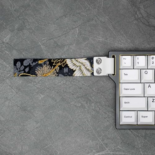 Hunfuthr Tastaturgurt, japanischer Stil, DIY-Gurt, passend für RK Keyboard 61/64/75/87/1044/108 mechanische Tastaturen