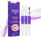 Zahnaufhellung Whitening Pen, Purple Teeth Bleaching Stift, Zähne Aufhellen Efficiently Schnelles Removes Tough Stains, Zahnweiss Set