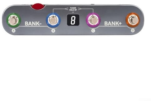 KE1 Multi-Effektpedal, Gitarre gepufferter Splitter, 8-Stunden-Akku, App-Steuerung, anpassbare Effekte, für Bassverstärker-Modellierschränke