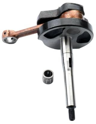 Albero motore compatibile con motorino Piaggio Vespa Ciao Bravo Grillo Si 50cc perno 10mm 2 tempi