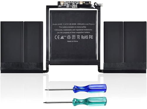 FlyZythrol 49,2 Wh A1819 A1706 Batería compatible con MacBook Pro 13 pulgadas