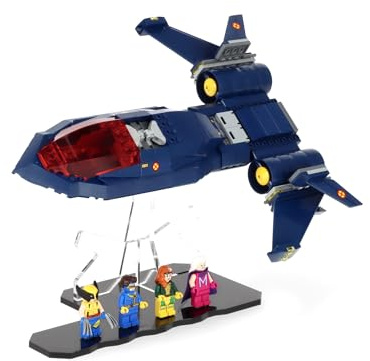 Display Stand compatible with Lego 76281 X-Men X-Jet