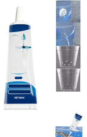 Colla sigillante e adesiva subacquea resistente all'acqua, sigillante siliconico marino per acquari e piscine, colla impermeabile (1PCS)