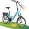aktivelo E-Bike Klapprad 20 Zoll, Elektrofahrrad klappbar, Faltrad, E Bike Herren, E Bike Damen, 250W Ananda Mittelmotor, 36V/10,4Ah Lithium-Ionen-Akku,7-Gang, Schiebehilfe