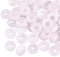NBEADS 30 Pcs Perles Européennes, Quartz Rose Naturel Perles en Vrac Perles de Grand Trou pour Bracelet à Breloques Collier Fabrication de Bijoux, Trou: 4mm