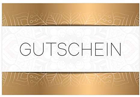 1 edle Gutscheinkarte Geschenkgutschein mit Kuvert Gutschein für privat Business geschäftlich Geburtstag Gutscheinkarten Gutschein als Geschenk Weihnachten birthday Geschenkgutschein