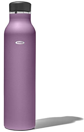 OXO Insulated Water Bottle, 24 oz, Amethyst