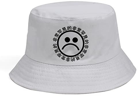 Fischerhut Damen Herren Fisherman Boy Bucket Hat Hip Hop Navy Weiß Schwarz Rot Summer Sun Panama Face Bonnie Cap, Weiß, Einheitsgröße