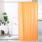lamphle Duschvorhang Reißfest Duschtrennvorhang mit Haken Modern Wasserabweisend & Waschbar Badvorhang für Hotel Orange