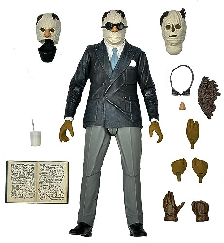 NECA Invisible Man-Actionfigur 18 cm