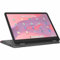 Lenovo Chromebook 500e Yoga Chromebook Gen 4 82W4000AUS 12.2 écran tactile convertible 2 en 1 Chromebook WUXGA 1920 x 1200 Intel N100 Quad-core (4 cœurs) 4 Go RAM totale 4 Go Mémoire embarquée 32 Go