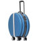 AMYSTY Koffer Trolley Reisekoffer Handgepäck 18-Zoll-Handgepäck-Rundkoffer Mit Rollen, Tragbarer Gepäckkoffer, Kariert Rollkoffer (Color : D, Size : 18inch)