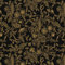 Fiula 41x600cm Floral Peel and Stick Wallpaper Gold Black Floral Wallpaper Contact Paper Self Adhesive Wallpaper Removable Stick on Wallpaper Vinyl for Living Room Bedroom Wall Furniture Decor