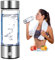 2.0 Hydrogen Water Bottle, 420ml Hydrogen Water Generator, Ion Bottle Improve Water-Quality, adopts SPE and PEM Technology Generate a Cup of Hydrogen-Rich-Water in Three Minutes
