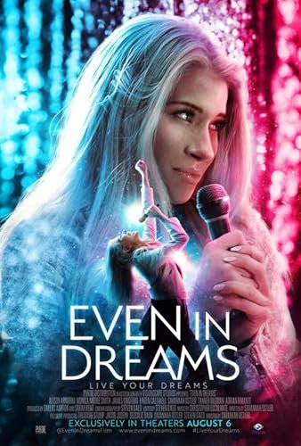 Even in Dreams A1-Poster auf Leinwand, Wandkunst, Heimdekoration, Filmposter, Leinwand, Film, Kino, Retro, Vintage, Kult, klassisch, Nostargic, Saga, moderner Nachdruck, wir drucken jedes Poster für