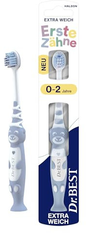 Dr.BEST Erste Zähne Zahnbürste, Weich (1 Stück), ab dem ersten Zahn