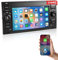 ESSGOO 2+64G Wireless Autoradio Android 14 Car Radio mit Carplay und Android Auto Für Ford Fiesta Galaxy Transit Connect MK7 Focus Fusion Kuga S/C-Max, 7 Zoll Touchscreen mit Bluetooth FM USB GPS