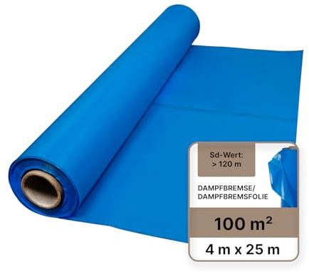 PE-Dampfbremse 100 m² - Sd-Wert >120m